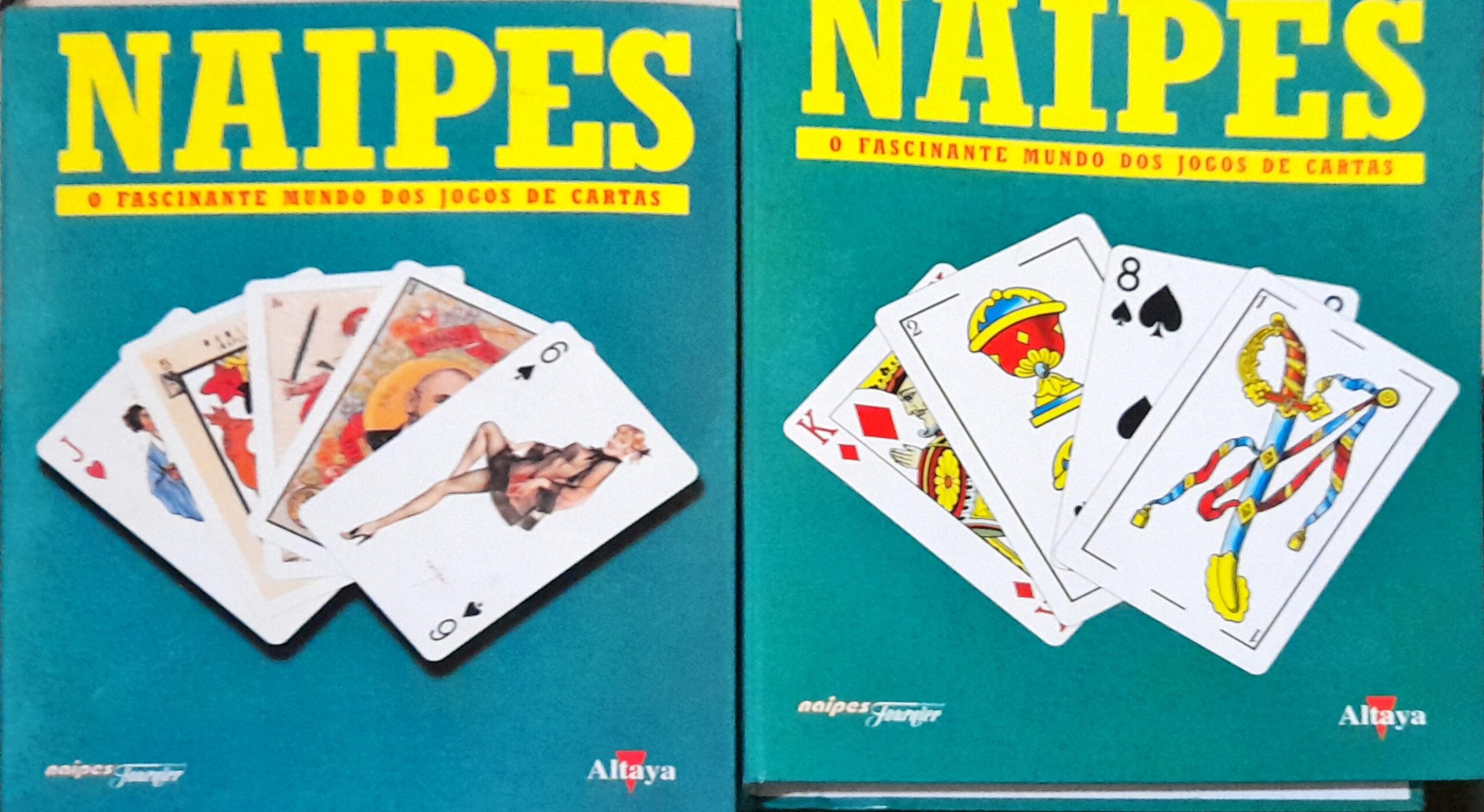 Naipes o Fascinante Mundo dos Jogos de Cartas 2 Fichários - Higino Cultural